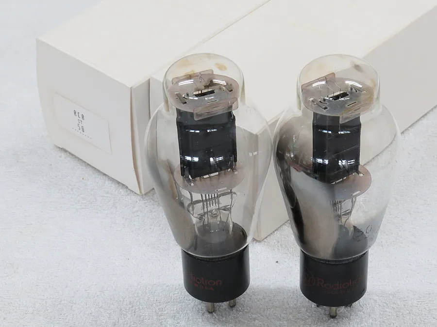 RCA 50 RADIOTRON (2本) ST管 真空管