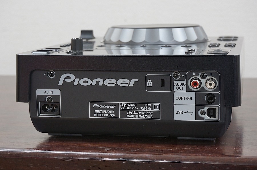 パイオニア Pioneer CDJ-350 DJ CDプレーヤー 元箱付 @35321 / 中古