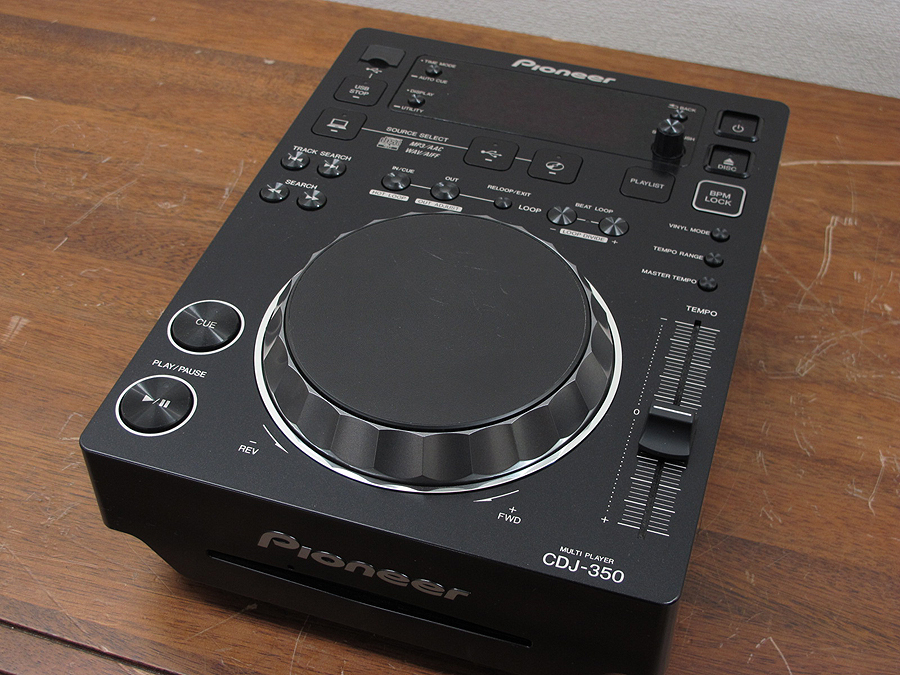 パイオニア Pioneer CDJ-350 DJ CDプレーヤー 元箱付 @35322 / 中古オーディオ買取、販売、通販のショップアフロ