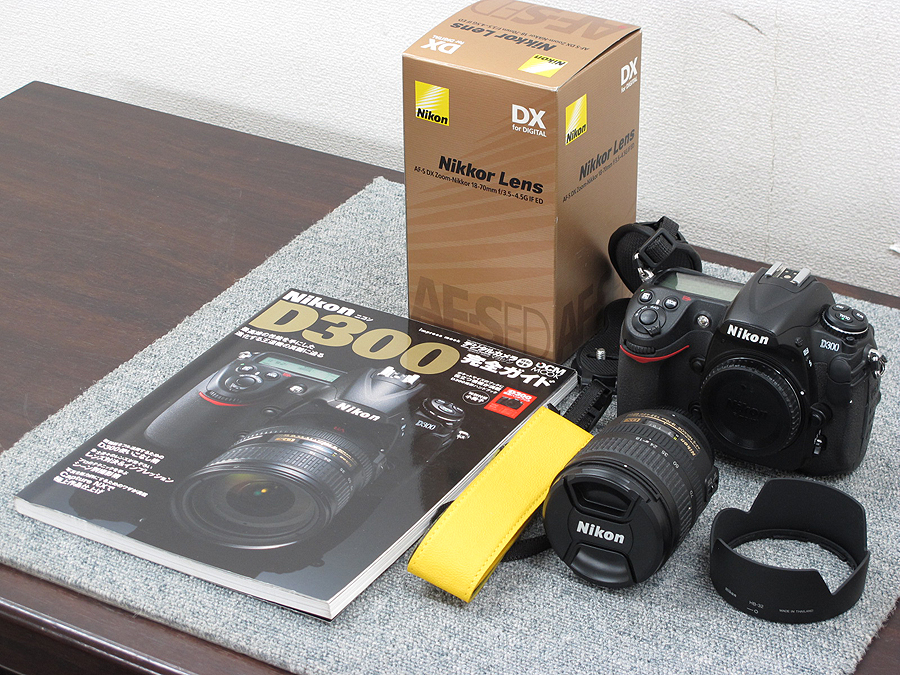 NIKON D300 AF-S DX18-70G レンズセット おまけ多数 @35326 / 中古