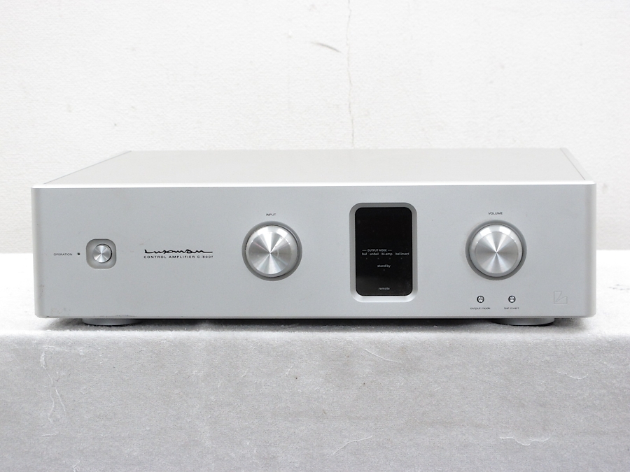 ラックスマン LUXMAN C-800f プリアンプ @35404 / 中古オーディオ買取、販売、通販のショップアフロオーディオ横浜