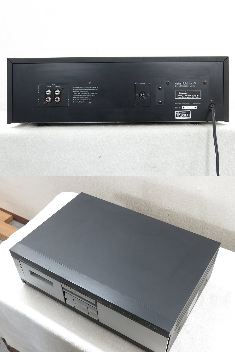 ナカミチ NAKAMICHI LX-3 カセットデッキ @35415 / 中古オーディオ買取、販売、通販のショップアフロオーディオ横浜