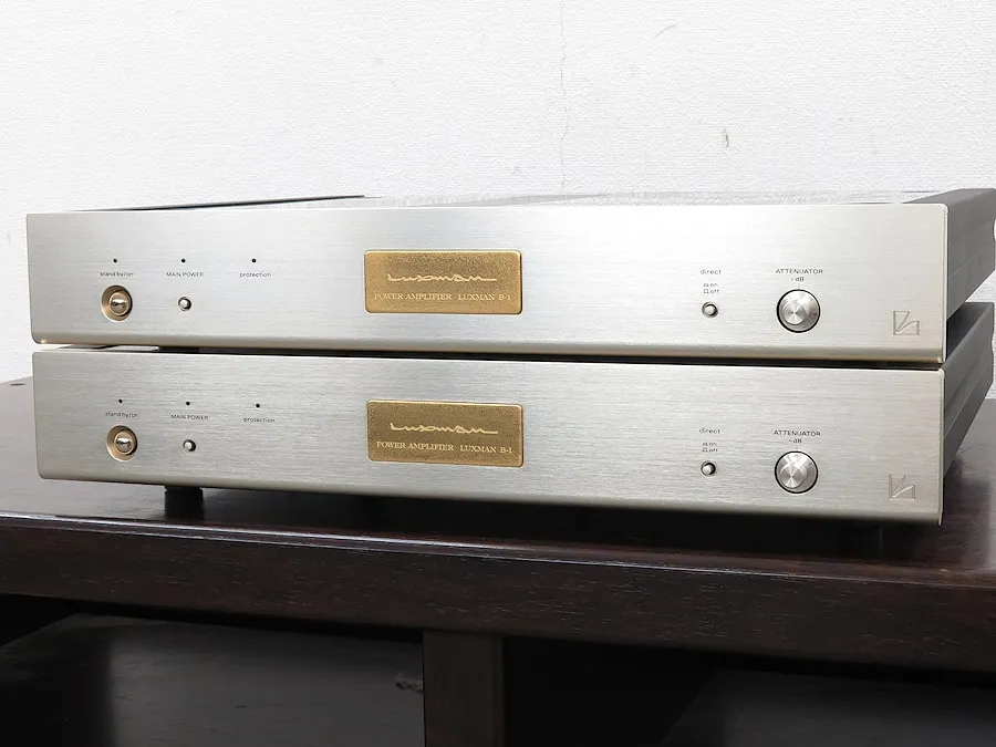 ラックスマン LUXMAN B-1 ペア モノラルパワーアンプ