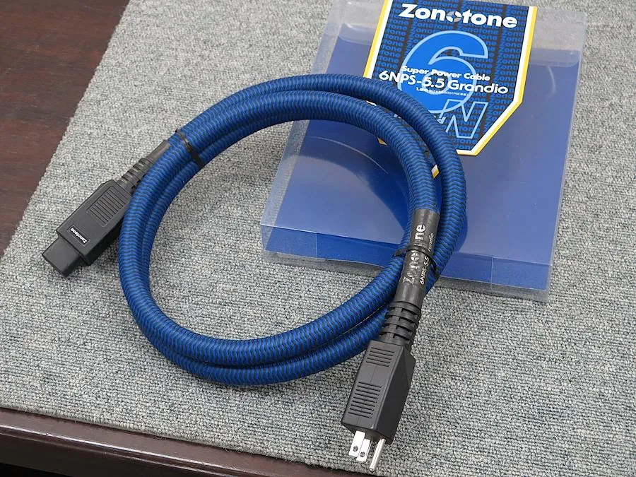 Zonotone 6NPS-5.5Grandio (1.8m) 電源ケーブル 元箱付