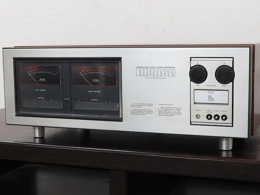 ラックスマン LUXMAN M-6000 パワーアンプ