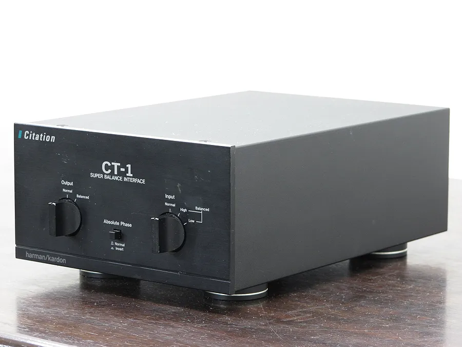 harman/kardon Citation CT-1 入出力インターフェース