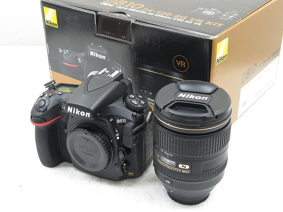 NIKON D810 24-120 VR レンズキット 元箱付