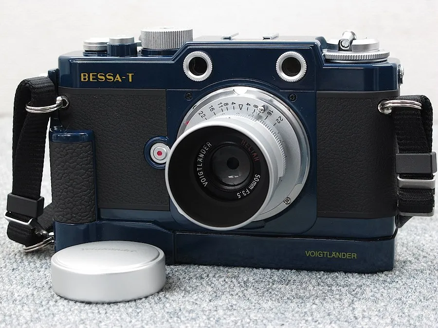 Voigtlander BESSA-T + HERIAR 50mm F3.5 カメラ 限定色