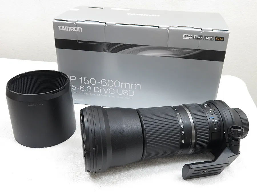 TAMRON SP 150-600mm F/5-6.3 Di VC USD レンズ 元箱付
