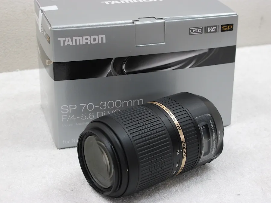 TAMRON SP 70-300mm F/4-5.6 Di VC USD レンズ 元箱付
