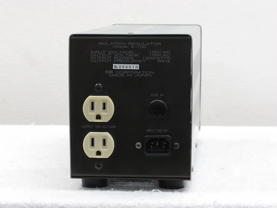 CSE E-100 アイソレーション レギュレーター 電源 @36160｜中古