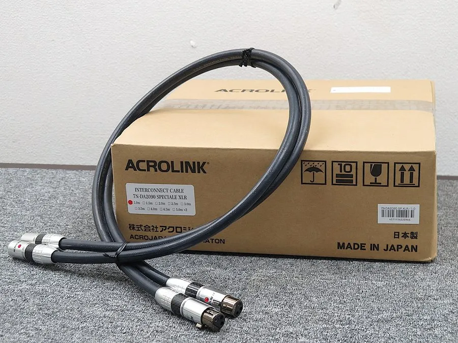 ACROLINK 7N-DA2090 SPECIALE 1.0m ペア XLR 元箱付