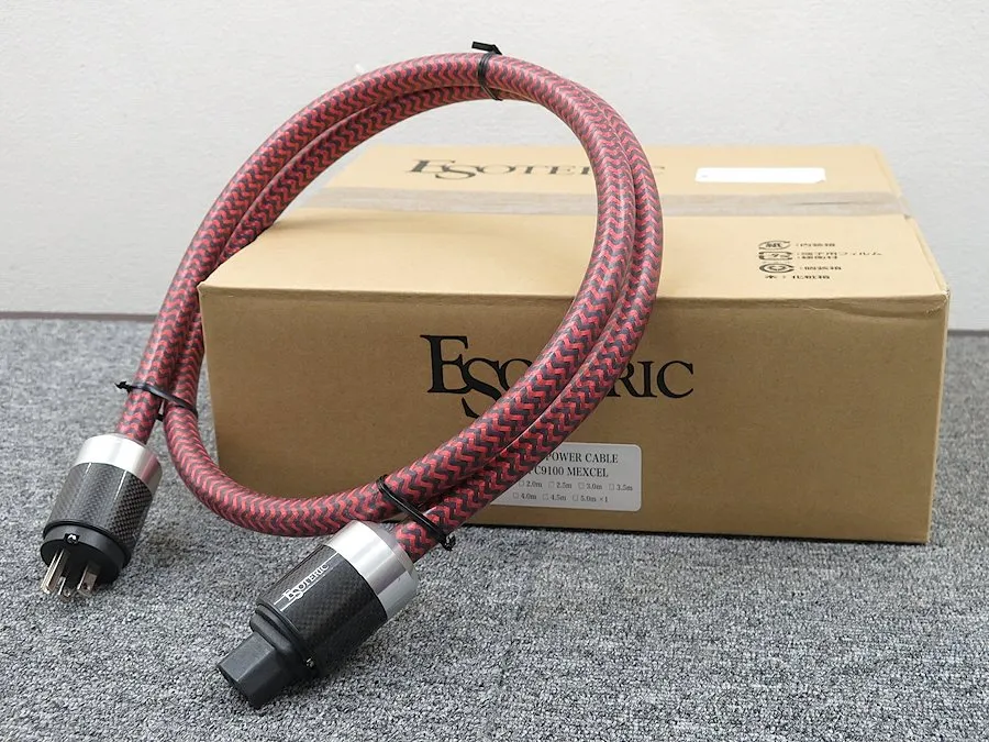 ESOTERIC 7N-PC9100 MEXCEL (1.5m) 電源ケーブル 元箱付