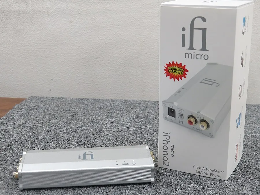 ifi audio micro IPhono2 フォノイコライザー 元箱付