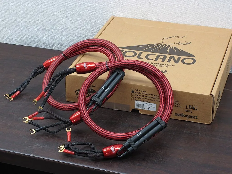 AudioQuest VOLCANO 1.5m DBS36V スピーカーケーブル
