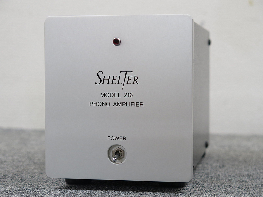 STEREO PHONO アンプ SHELTER MODEL 216（美品） アンプ オーディオ