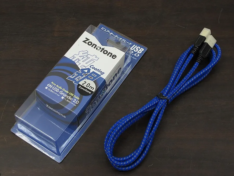 Zonotone 6N・USB-Grandio 2.0 USBケーブル 2.0m