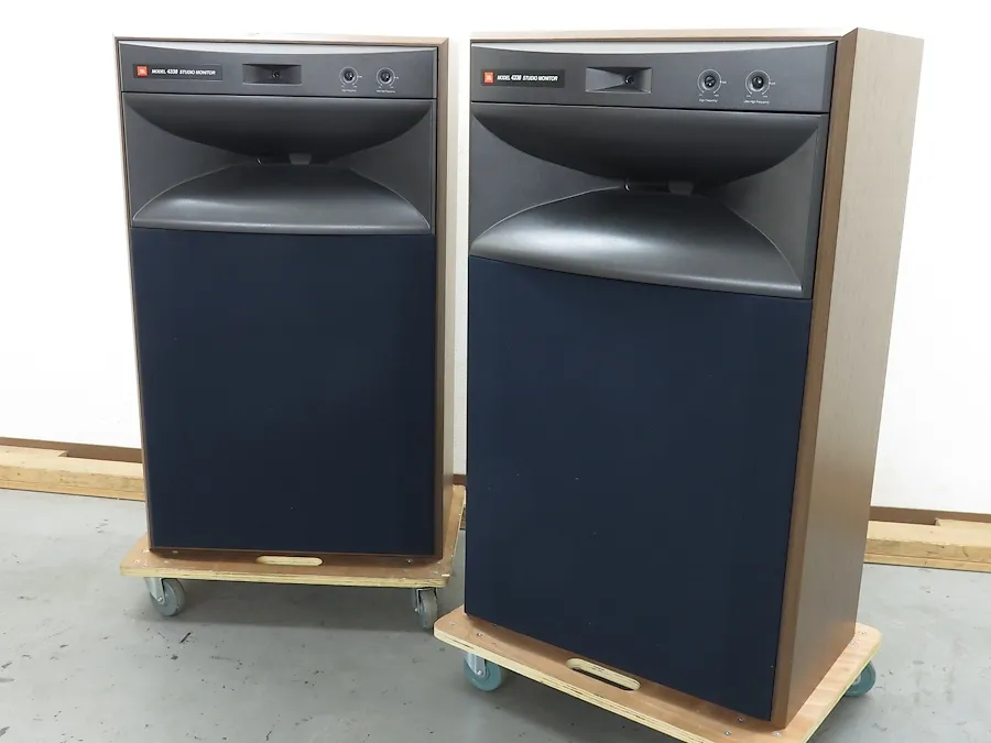 JBL 4338 スピーカー ペア 38cm 3Wayスタジオモニター