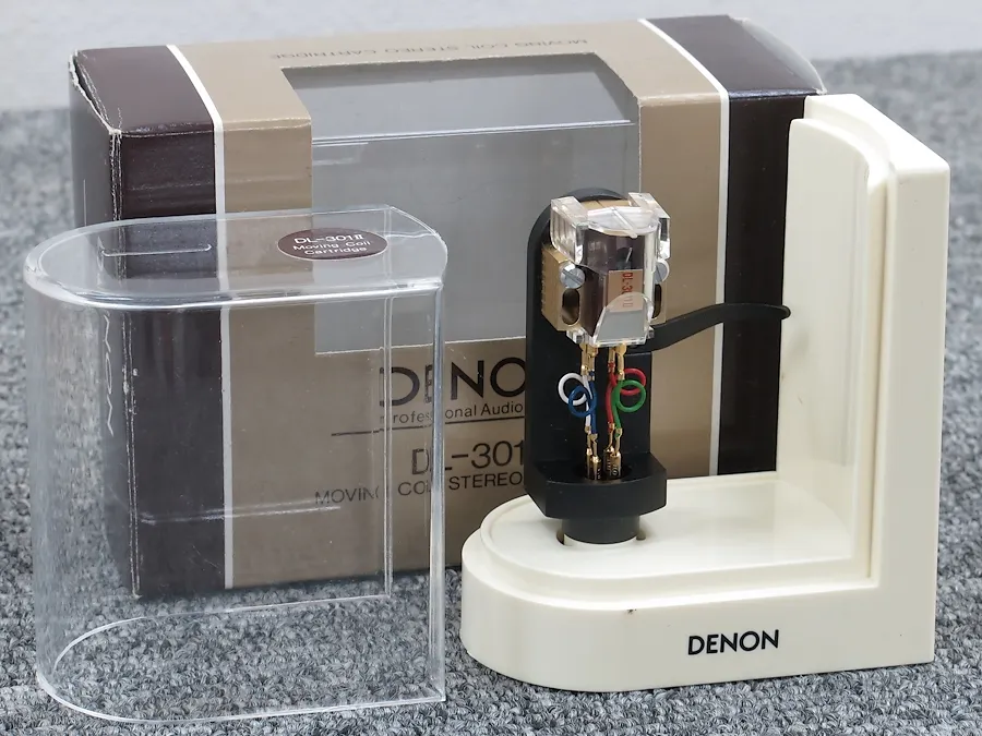 デノン DENON DL-301 シェル付 MCカートリッジ 元箱付