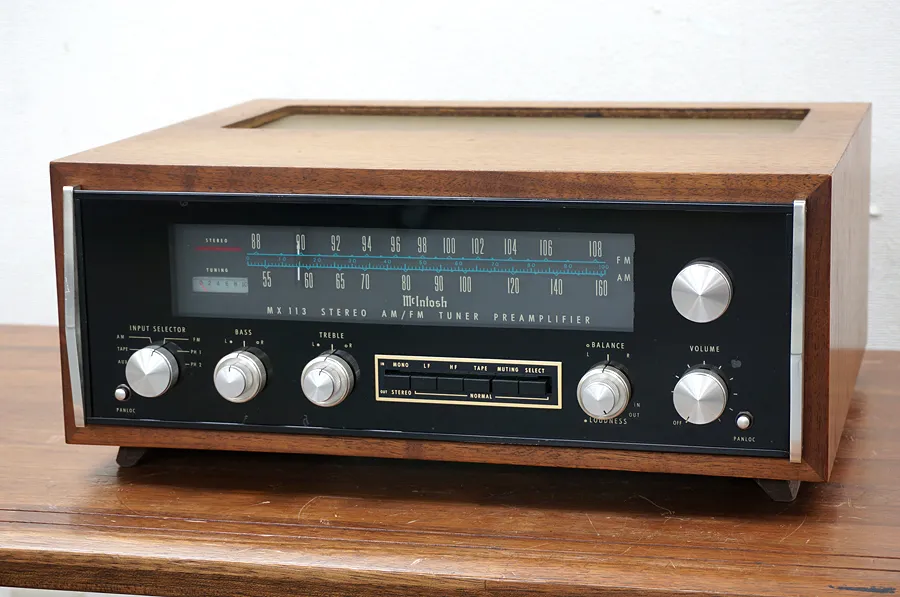 Mcintosh MX113 プリメインアンプ 木枠付