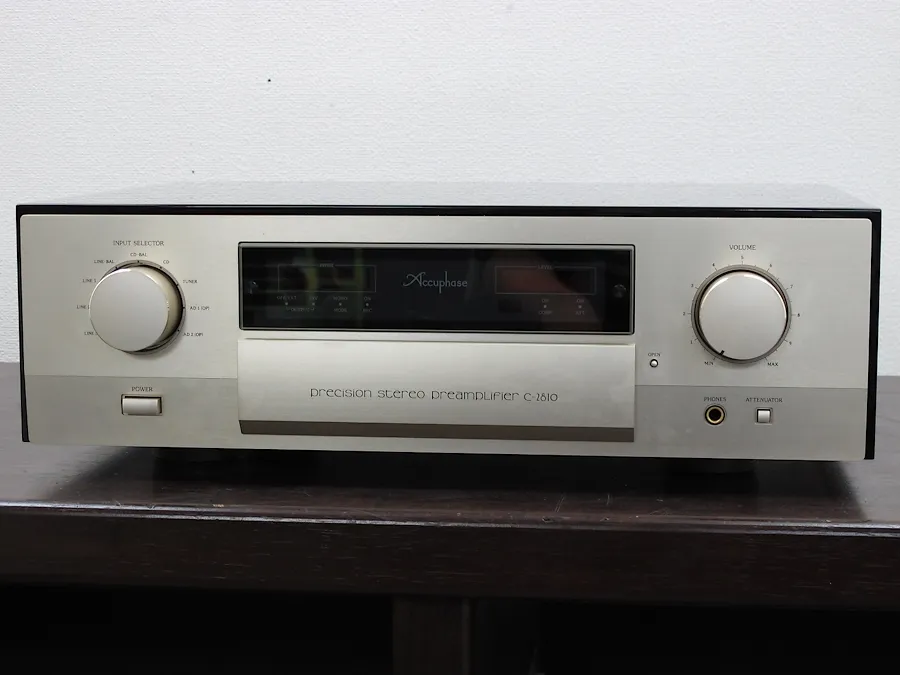 Accuphase C-2810 + AD-2810 プリアンプ フォノイコ付