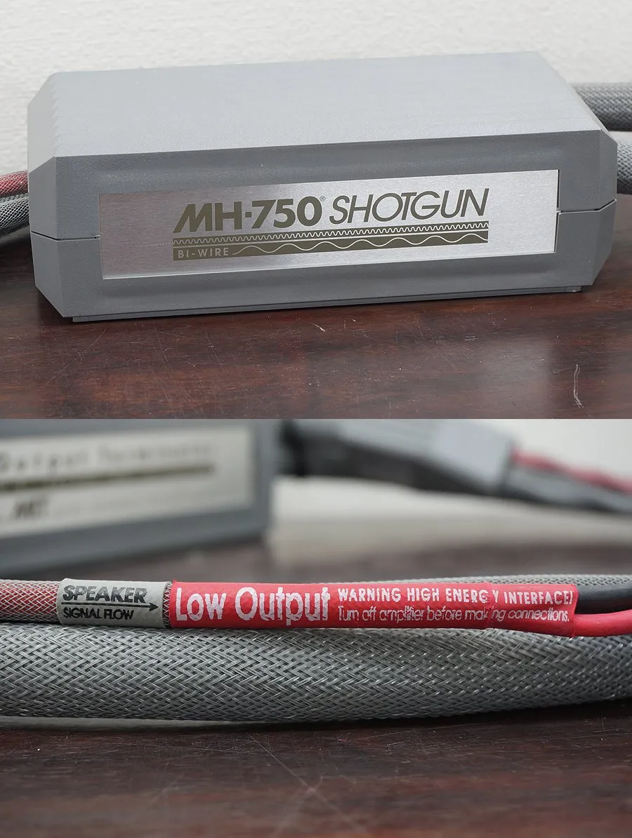MIT MH-750 Shotgun BI-WIRE 2.5m 2本 スピーカーケーブル@37835｜中古