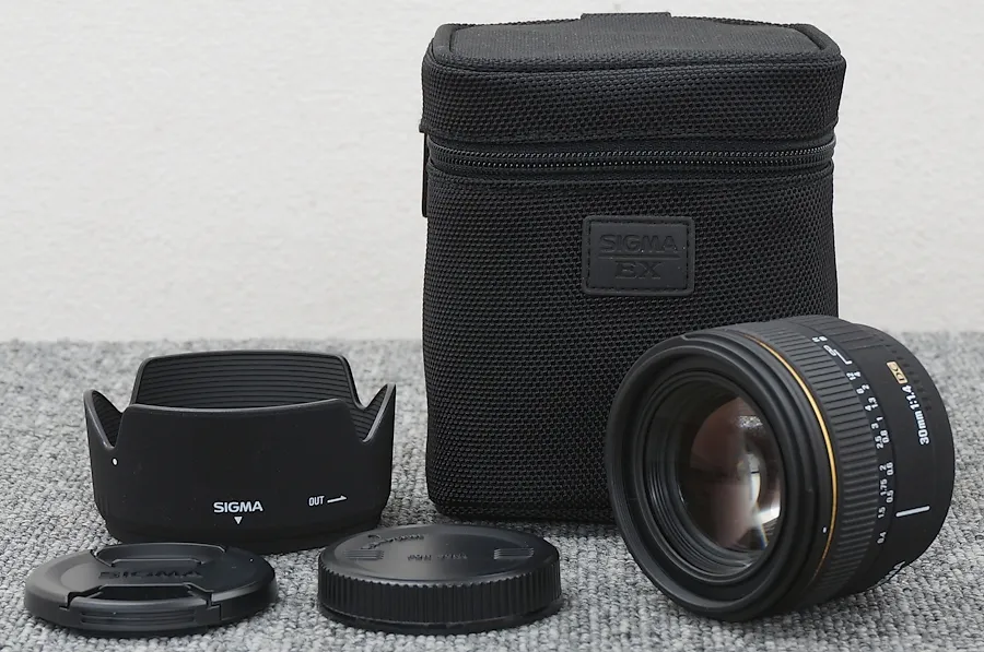 シグマ SIGMA 30mm F1.4 EX DC ソニー用 カメラレンズ