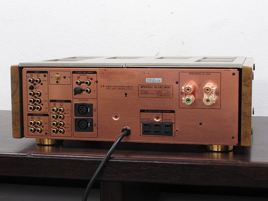 サンスイ SANSUI AU-α907 Limited プリメインアンプ @37914 / 中古オーディオ買取、販売、通販のショップアフロオーディオ横浜