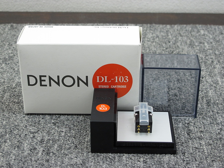 美品　DENON  DL-103  MC カートリッジ　元箱付ー主な仕様ー