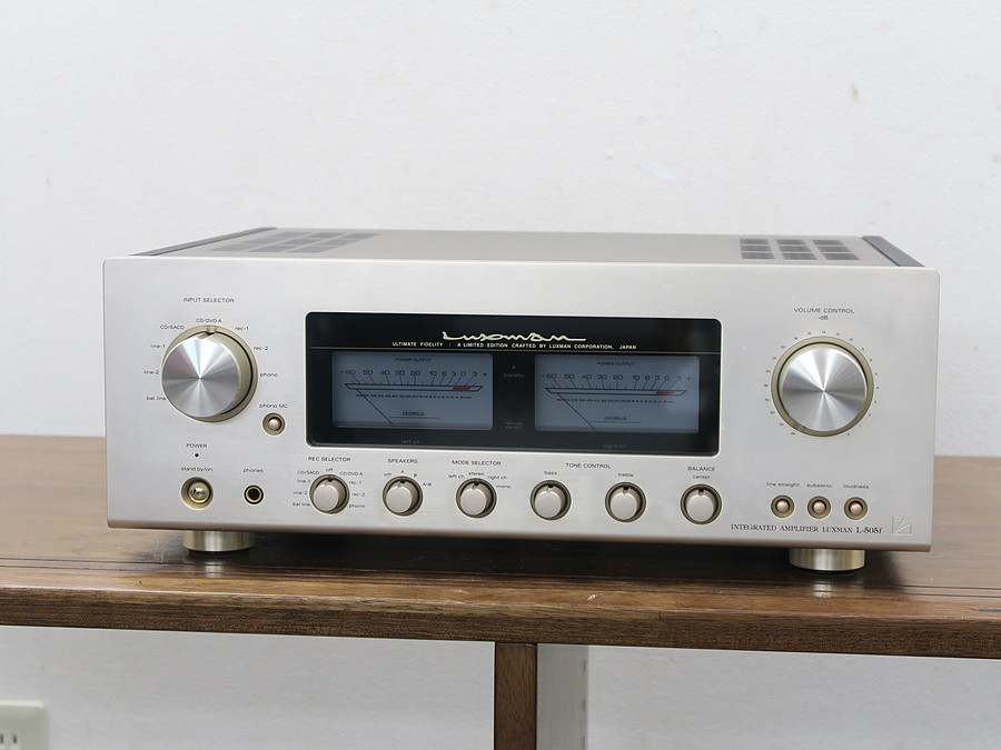 ラックスマン LUXMAN L-505f プリメインアンプ @38015 / 中古オーディオ買取、販売、通販のショップアフロオーディオ横浜