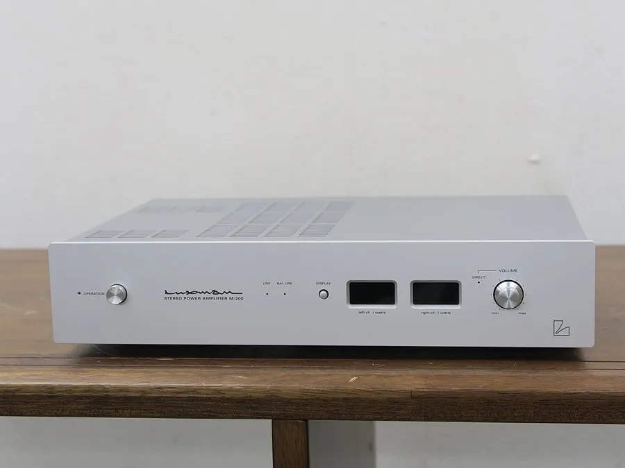 ラックスマン LUXMAN M-200 パワーアンプ