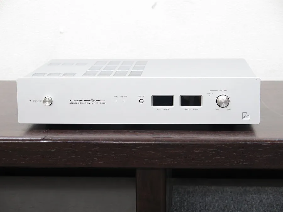 ラックスマン LUXMAN M-200 パワーアンプ