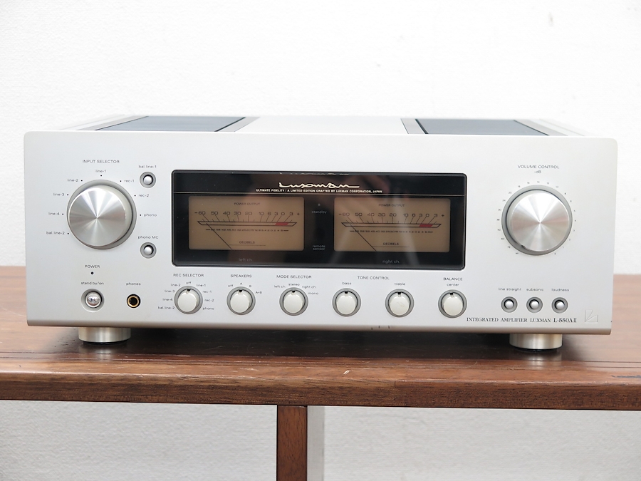 LUXMAN L-80 プリメインアンプ