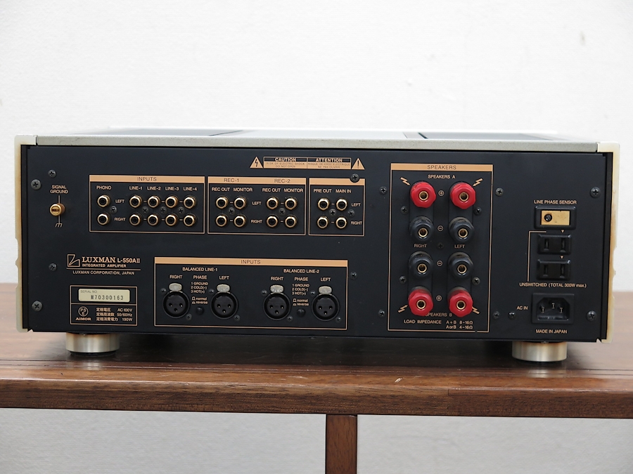 ラックスマン LUXMAN L-550A プリメインアンプ @38194 / 中古