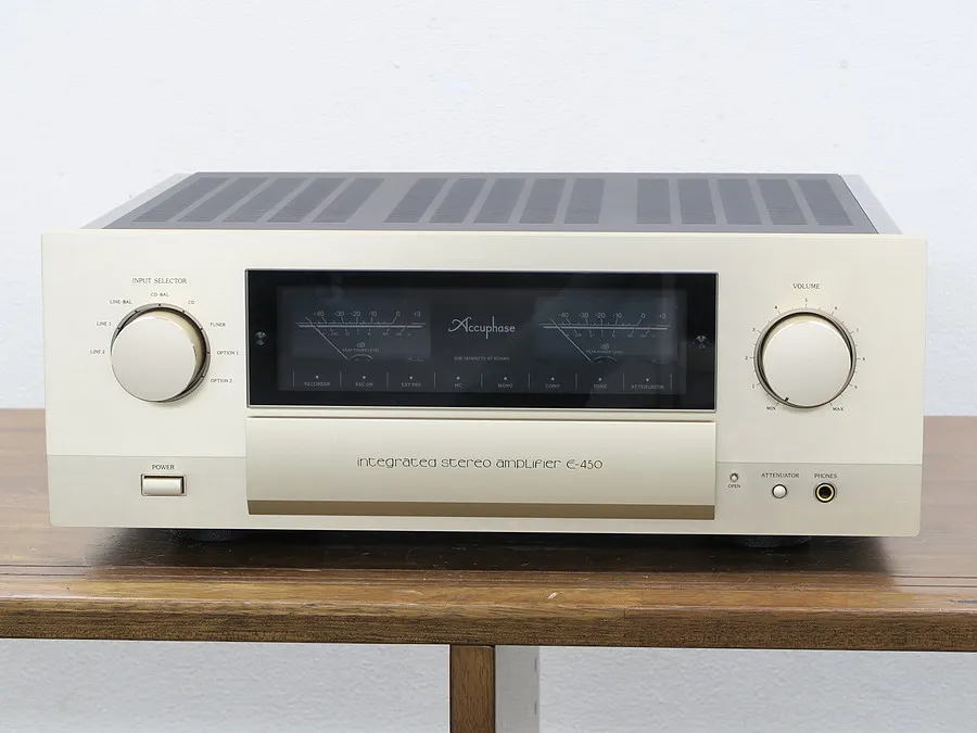 アキュフェーズ Accuphase E-450 プリメインアンプ 元箱