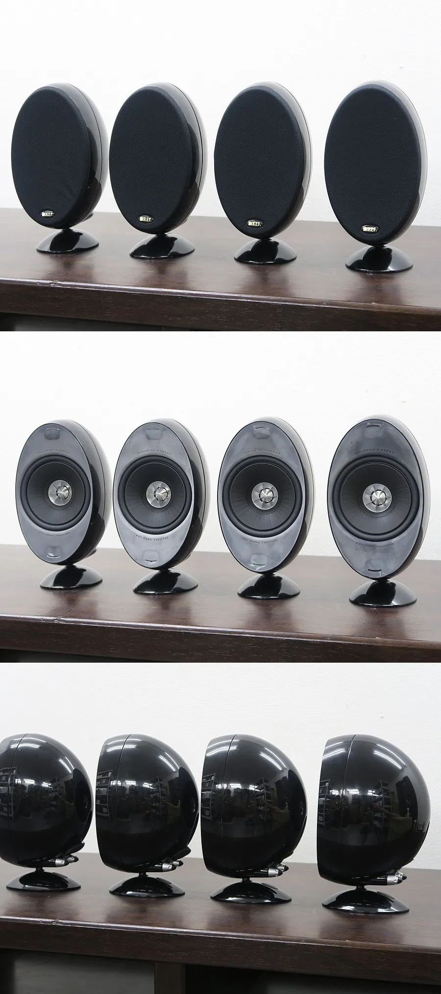 KEF KHT3005SE 5.1chサラウンドシステム 元箱付 @38240｜中古