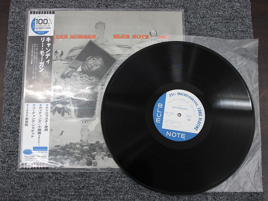 BLUE NOTE LEE MORGAN CANDY JAZZ 重量盤 レコード LP @38633 / 中古