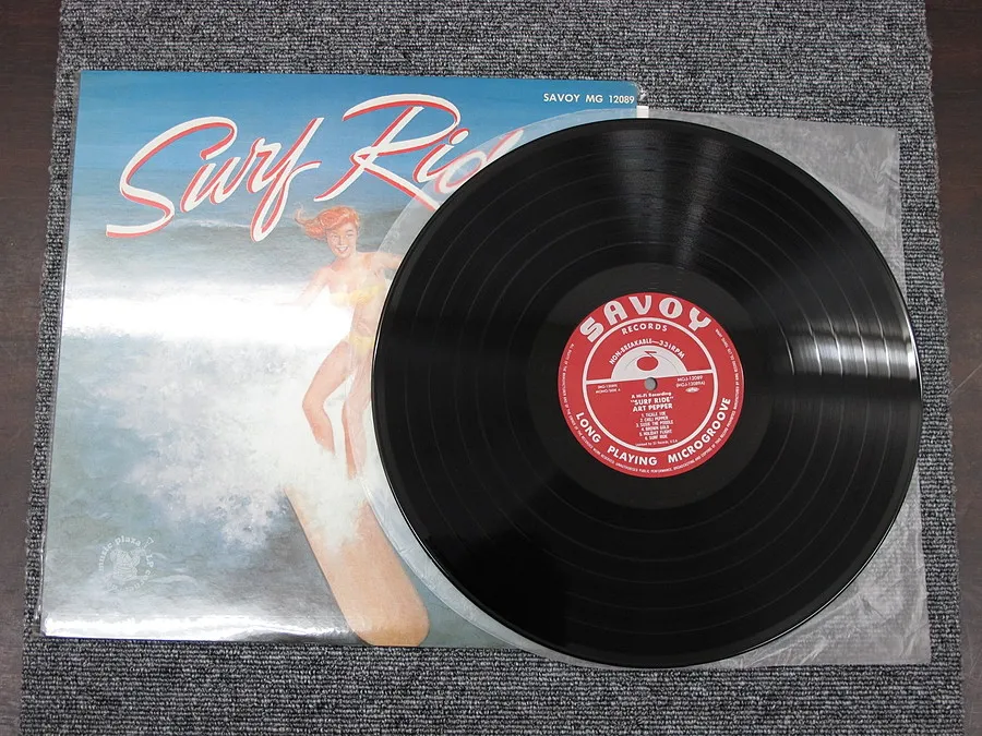 Savoy Records Art Pepper SURF　RIDEJAZZ レコード