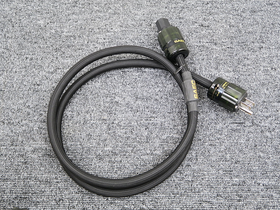 サエク SAEC PL-6000 (1.5m) 電源ケーブル @38579 / 中古