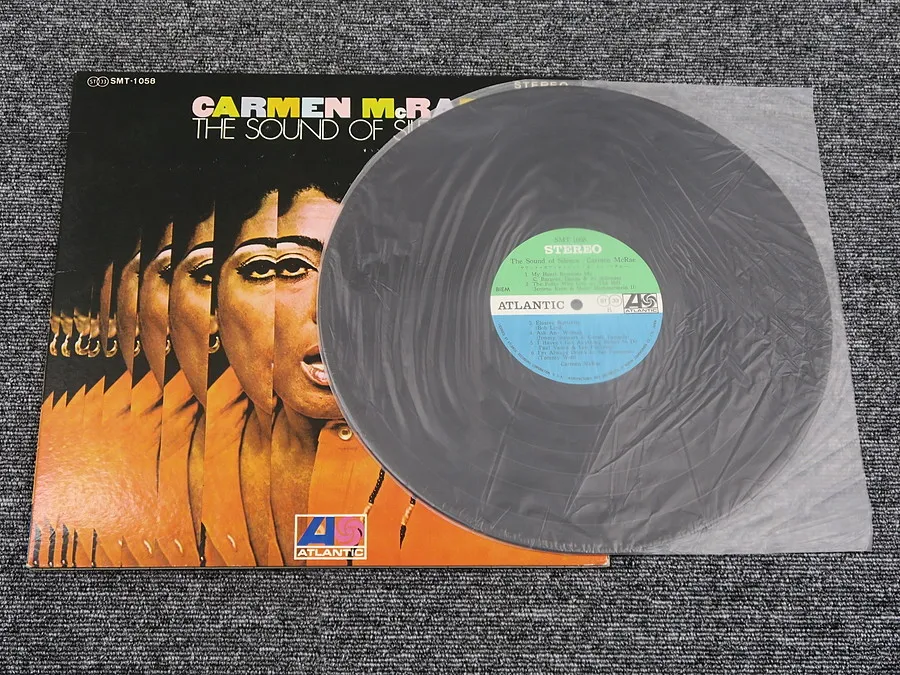 CARMEN McRAE THE SOUND OF SILENCE JAZZ レコード