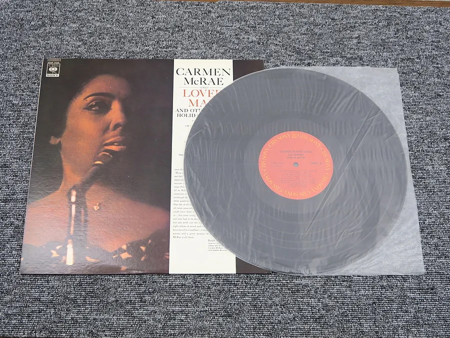 CARMEN McRAE LOVER MANJAZZ レコード 20AP 1420