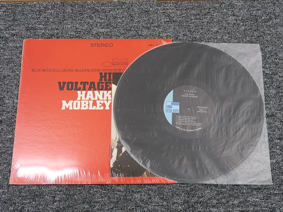 Hank Mobley Hi Voltage BLUENOTE BST 84273 LP レコード