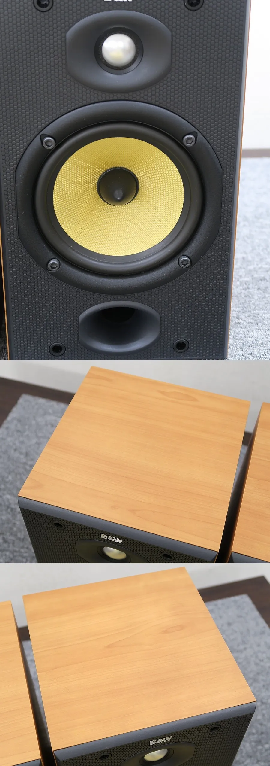 B&W DM601 S2 スピーカー ペア ブックシェルフ @38709｜中古オーディオ