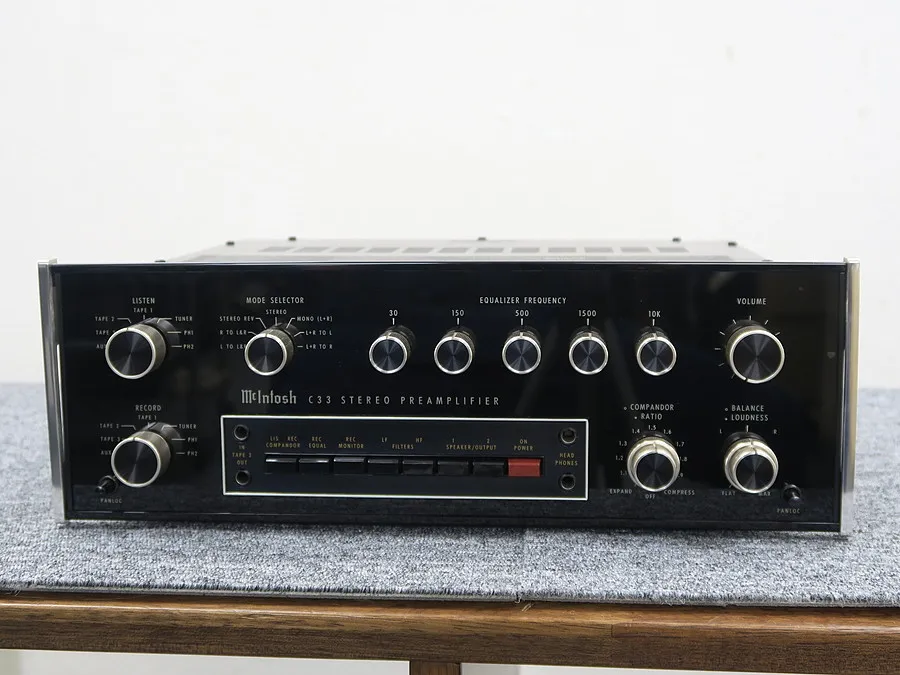 マッキントッシュ Mcintosh C33 プリアンプ