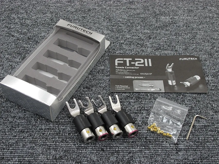 フルテック FURUTECH FT211R Yラグ端子 元箱付き