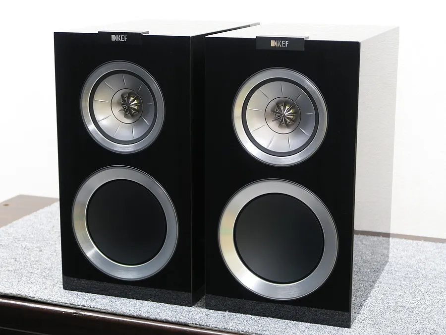 KEF R300 スピーカー ピアノブラック 元箱付き