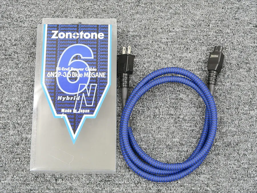 Zonotone 6N2P-3.5 Power (1.5m) 電源ケーブル ケース付