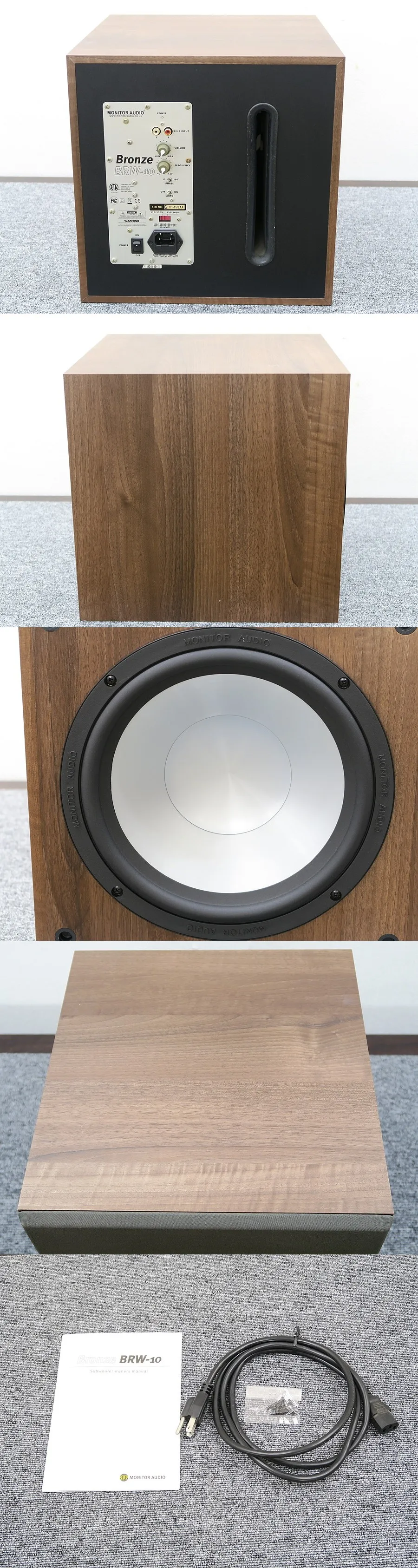MONITOR AUDIO Bronze BRW-10 サブウーファー Monitor Audio BRONZE BRW10 サブウーファー @39082｜中古オーディオ
