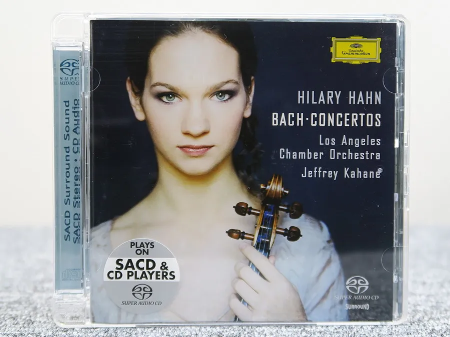 SACD Hilary Hahn バッハ:ヴァイオリン協奏曲