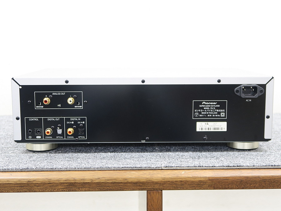 パイオニア Pioneer PD-70 SACD・CDプレーヤー @39210 / 中古オーディオ買取、販売、通販のショップアフロオーディオ横浜